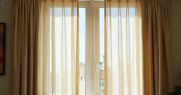 Dull dusty drapes in mount-vernon-nsw before professional cleaning